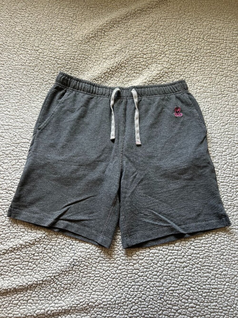 Psycho Bunny -- dark grey sweat shorts